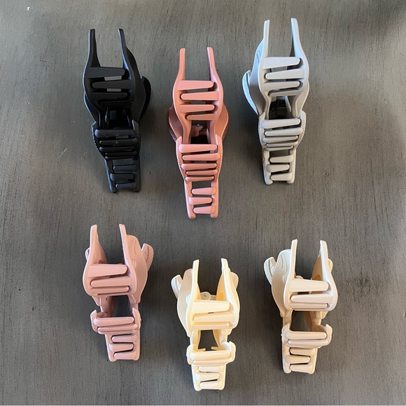 Dark Brown Cala Lily Wild Flower Floral Bohemian Matte 4" Lobster Claw Hair Clip - Picture 4 of 4